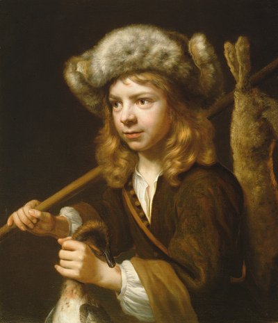 Portrait of a Young Sportsman by Wallerant Vaillant
